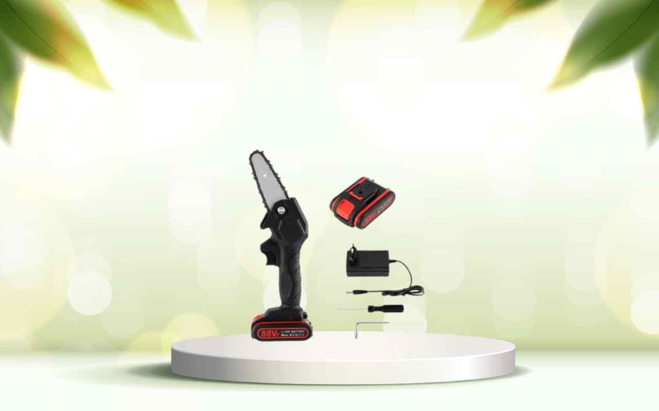 Scopri la mini motosega a batteria: rivoluziona la potatura senza fatica